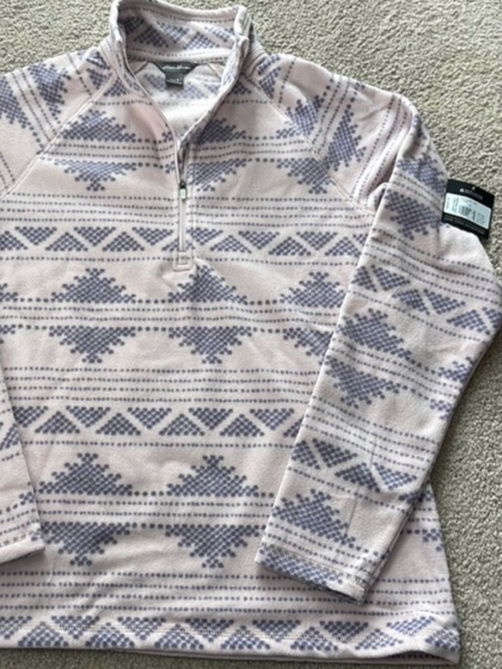 EDDIE BAUER AZTEC THERMAL SWEATER